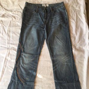 Women's Armani Exchange Jean, size 6, detailing